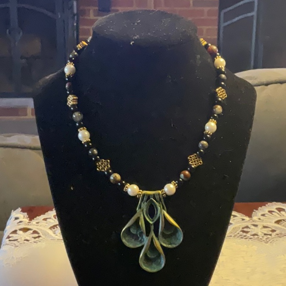 Handmade Natural Stone Necklace